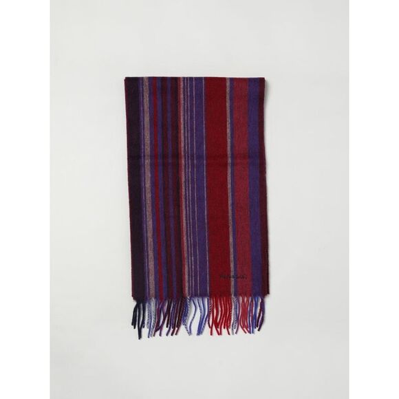 Ps Paul Smith Scarf Men Burgundy